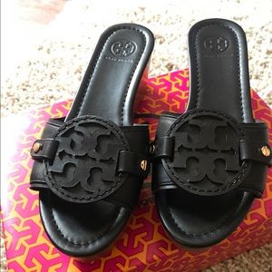 Black Tory Burch Wedge